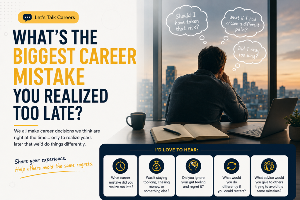 Career Mistakes People Realize Too Late — And How to Avoid Them